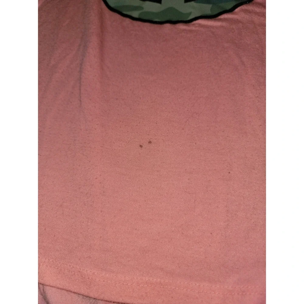 Justice camo‎ peace sign top and shorts size 8